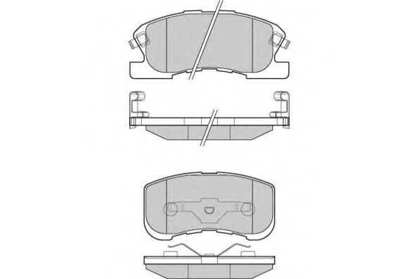 E.T.F. 12-1018 Тормозные колодки для DAIHATSU SIRION (Дайхатсу Сирион) E.T.F. 12-1018 Тормозные колодки для DAIHATSU SIRION (Дайхатсу Сирион)