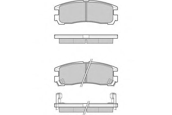 E.T.F. 12-1038 Тормозные колодки для BUICK (Бьюик) E.T.F. 12-1038 Тормозные колодки для BUICK (Бьюик)