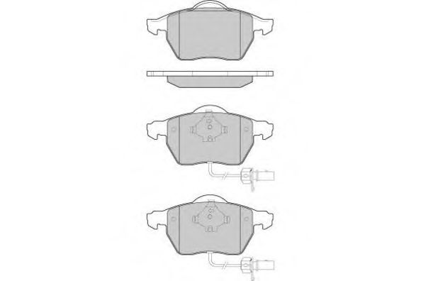 E.T.F. 12-1071 Тормозные колодки для VOLKSWAGEN (Фольксваген) E.T.F. 12-1071 Тормозные колодки для VOLKSWAGEN (Фольксваген)