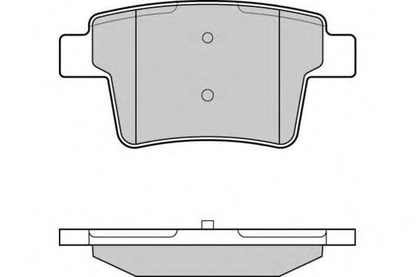 E.T.F. 12-1266 Тормозные колодки для FORD (Форд) E.T.F. 12-1266 Тормозные колодки для FORD (Форд)