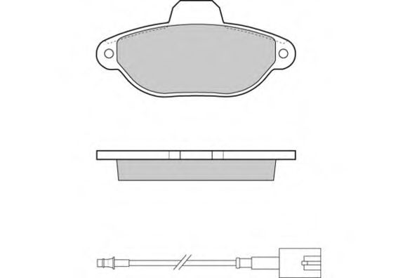 E.T.F. 12-1326 Тормозные колодки для FIAT 500 (Фиат 500) E.T.F. 12-1326 Тормозные колодки для FIAT 500 (Фиат 500)