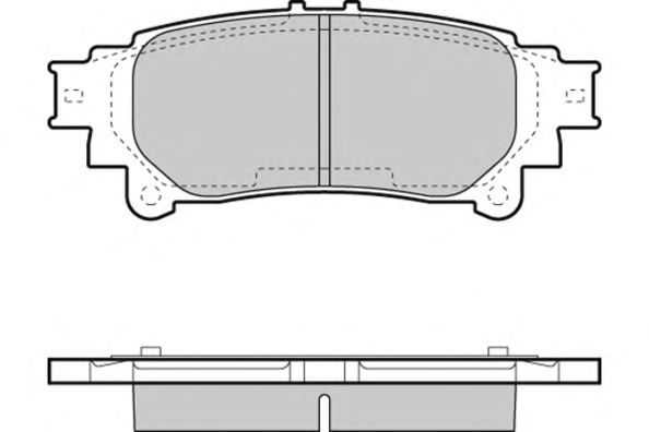 E.T.F. 12-1482 Тормозные колодки для LEXUS RX (Лексус Рх) E.T.F. 12-1482 Тормозные колодки для LEXUS RX (Лексус Рх)