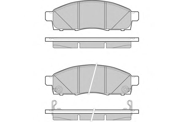 E.T.F. 12-1501 Тормозные колодки для NISSAN E-NV200 (Ниссан Э-нv200)