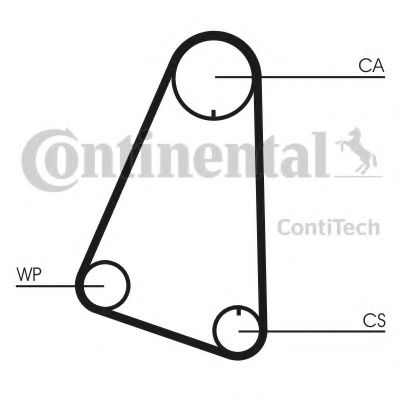 CONTITECH CT633WP1 Комплект ремня ГРМ для VOLKSWAGEN CORSAR (Фольксваген Cорсар) CONTITECH CT633WP1 Комплект ремня ГРМ для VOLKSWAGEN CORSAR (Фольксваген Cорсар)