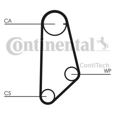 CONTITECH CT635 Ремень ГРМ для AUDI 100 (Ауди 100) CONTITECH CT635 Ремень ГРМ для AUDI 100 (Ауди 100)