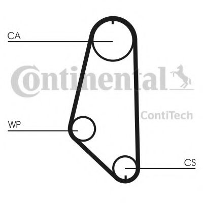 CONTITECH CT720 Ремень ГРМ для OPEL MANTA B CC (Опель Манта б cc) CONTITECH CT720 Ремень ГРМ для OPEL MANTA B CC (Опель Манта б cc)