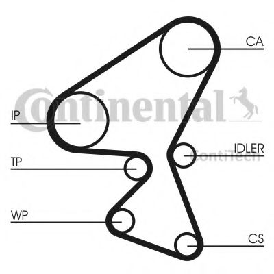 CONTITECH CT1092WP1 Комплект ремня ГРМ для FORD FOCUS II (Форд Фокус 2) CONTITECH CT1092WP1 Комплект ремня ГРМ для FORD FOCUS II (Форд Фокус 2)