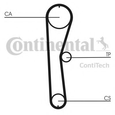 CONTITECH CT824 Ремень ГРМ для SUZUKI (Сузуки) CONTITECH CT824 Ремень ГРМ для SUZUKI (Сузуки)