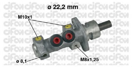 CIFAM 202-489 Главный тормозной цилиндр для VOLKSWAGEN (Фольксваген) CIFAM 202-489 Главный тормозной цилиндр для VOLKSWAGEN (Фольксваген)