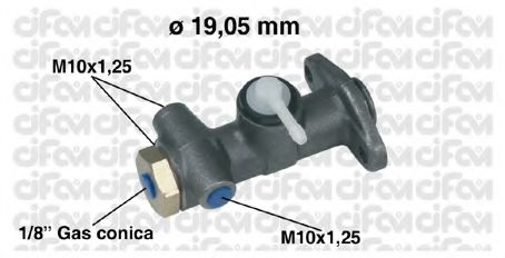 CIFAM 202-001 Главный тормозной цилиндр для FIAT 500 (Фиат 500) CIFAM 202-001 Главный тормозной цилиндр для FIAT 500 (Фиат 500)