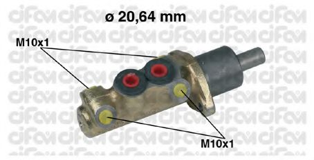 CIFAM 202-039 Главный тормозной цилиндр для VOLKSWAGEN POLO (Фольксваген Поло) CIFAM 202-039 Главный тормозной цилиндр для VOLKSWAGEN POLO (Фольксваген Поло)