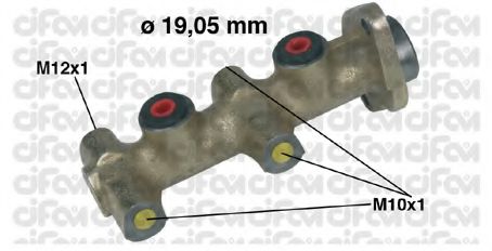 CIFAM 202-115 Главный тормозной цилиндр для FORD FIESTA (Форд Фиэста) CIFAM 202-115 Главный тормозной цилиндр для FORD FIESTA (Форд Фиэста)