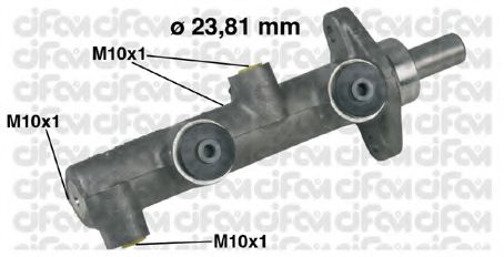 CIFAM 202-159 Главный тормозной цилиндр для AUDI (Ауди) CIFAM 202-159 Главный тормозной цилиндр для AUDI (Ауди)