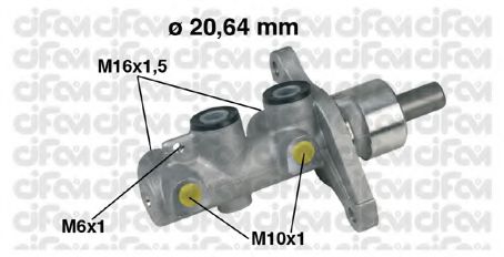 CIFAM 202-346 Главный тормозной цилиндр для HYUNDAI SANTRO XING (Хендай Сантро xинг) CIFAM 202-346 Главный тормозной цилиндр для HYUNDAI SANTRO XING (Хендай Сантро xинг)