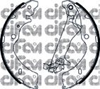 CIFAM 153-194Y Тормозные колодоки 