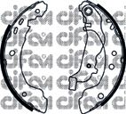 CIFAM 153-283Y Тормозные колодоки для NISSAN PRIMERA (Ниссан Примера) CIFAM 153-283Y Тормозные колодоки для NISSAN PRIMERA (Ниссан Примера)