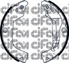 CIFAM 153-484 Тормозные колодоки 