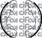 CIFAM 153-508 Тормозные колодоки 