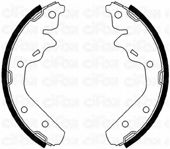 CIFAM 153-028 Тормозные колодоки 