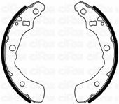 CIFAM 153-041 Тормозные колодоки 
