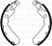 CIFAM 153-045 Тормозные колодоки 