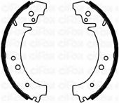 CIFAM 153-060 Тормозные колодоки 