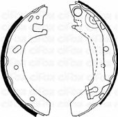 CIFAM 153-124 Тормозные колодоки 