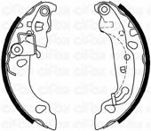 CIFAM 153-137 Тормозные колодоки 