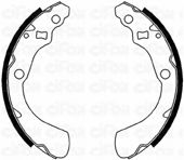 CIFAM 153-156 Тормозные колодоки 