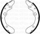 CIFAM 153-210 Тормозные колодоки для MAZDA 323 F V (Мазда 323 ф5) CIFAM 153-210 Тормозные колодоки для MAZDA 323 F V (Мазда 323 ф5)