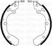 CIFAM 153-213 Тормозные колодоки 