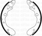 CIFAM 153-214 Тормозные колодоки 