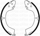 CIFAM 153-260 Тормозные колодоки 