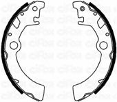 CIFAM 153-400 Тормозные колодоки 