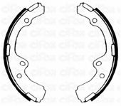 CIFAM 153-414 Тормозные колодоки 