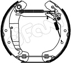 CIFAM 151-177 Тормозные колодоки для OPEL ASTRA A (Опель Астра а) CIFAM 151-177 Тормозные колодоки для OPEL ASTRA A (Опель Астра а)