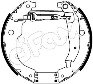 CIFAM 151-205 Тормозные колодоки для PEUGEOT 207 (Пежо 207) CIFAM 151-205 Тормозные колодоки для PEUGEOT 207 (Пежо 207)