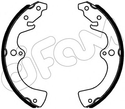 CIFAM 153-577 Тормозные колодоки 