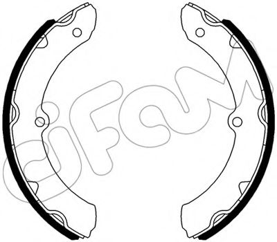CIFAM 153-638 Тормозные колодоки для TOYOTA DYNA 200 (Тойота/тоета Дъна 200) CIFAM 153-638 Тормозные колодоки для TOYOTA DYNA 200 (Тойота/тоета Дъна 200)