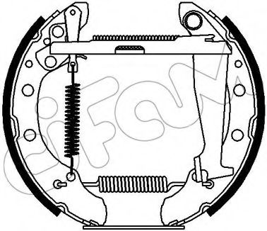 CIFAM 151-416 Тормозные колодоки для VOLKSWAGEN (Фольксваген) CIFAM 151-416 Тормозные колодоки для VOLKSWAGEN (Фольксваген)
