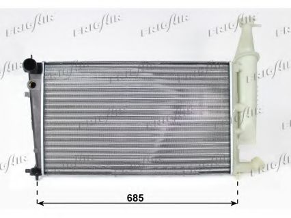 FRIGAIR 0103.3037 Радиатор, охлаждение двигателя 