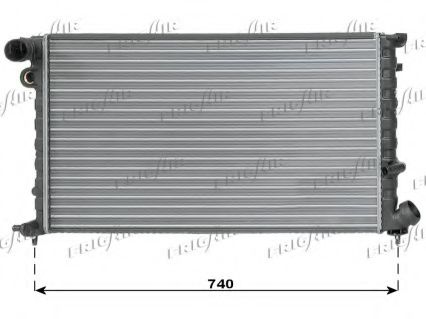 FRIGAIR 0103.3040 Радиатор, охлаждение двигателя 