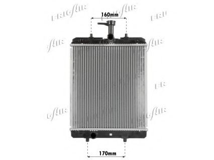 FRIGAIR 0103.3068 Радиатор, охлаждение двигателя 