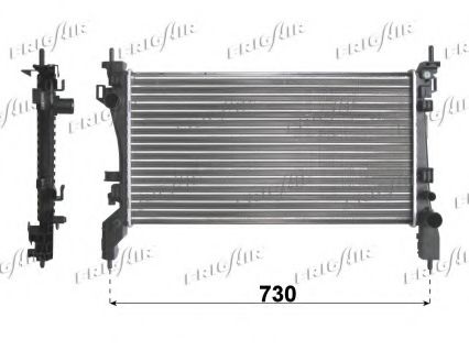 FRIGAIR 0104.3154 Радиатор, охлаждение двигателя 