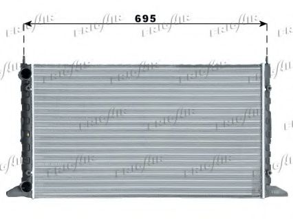 FRIGAIR 0105.3052 Радиатор, охлаждение двигателя 