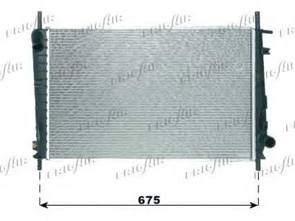 FRIGAIR 0105.3075 Радиатор, охлаждение двигателя 