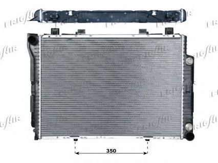 FRIGAIR 0106.3001 Радиатор, охлаждение двигателя 