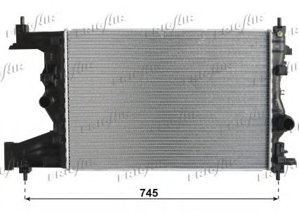 FRIGAIR 0107.3119 Радиатор, охлаждение двигателя 