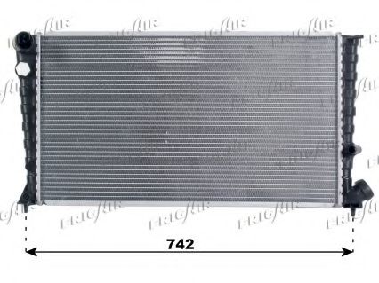 FRIGAIR 0108.3002 Радиатор, охлаждение двигателя 