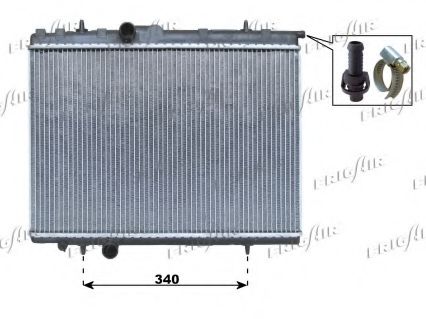 FRIGAIR 0108.3069 Радиатор, охлаждение двигателя для PEUGEOT (Пежо) FRIGAIR 0108.3069 Радиатор, охлаждение двигателя для PEUGEOT (Пежо)